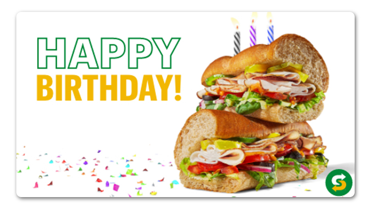 Happy Birthday Gift Card