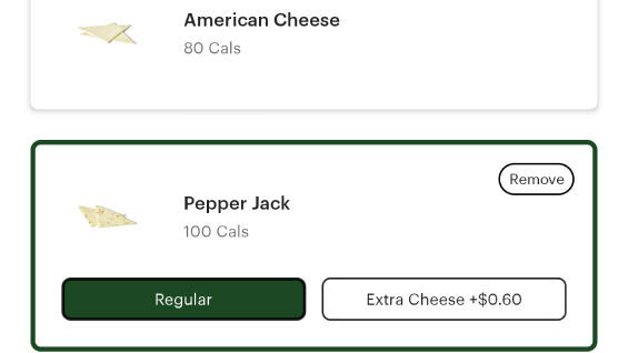Customize & Save Your Faves